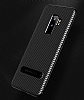 Totu Design Slim Series Samsung Galaxy S9 Plus Standl Karbon Siyah Silikon Klf - Resim: 11