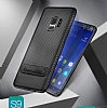 Totu Design Slim Series Samsung Galaxy S9 Standl Karbon Siyah Silikon Klf - Resim 7