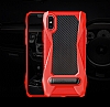 Totu Design Super Car iPhone X / XS Standl Ultra Koruma Turuncu Klf - Resim 8