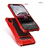 Totu Design Super Car iPhone X / XS Standl Ultra Koruma Krmz Klf - Resim: 4