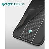 Totu Design Verti Color Series iPhone 7 / 8 Krmz izgili Silikon Klf - Resim 2