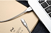 Totu Design Zinc Alloy Lightning Gold Metal Data Kablosu 1m - Resim 5