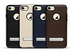 Totu Design King Series iPhone 7 Silikon Kenarl Lacivert Rubber Klf - Resim 6