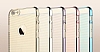 Totu Design Breeze iPhone 6 Plus / 6S Plus Silver Rubber Klf - Resim 6