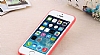 Totu Design Crystal Soft iPhone 6 / 6S Pembe Silikon Kenarl Ultra nce effaf Rubber Klf - Resim 7