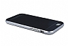 Totu Design Evoque iPhone 6 Plus / 6S Plus Silver Metal Kenarl Siyah Silikon Klf - Resim: 4