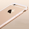 Totu Design Evoque iPhone 6 / 6S Silikon Bumper ereve Beyaz Klf - Resim 5