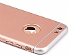 Totu Design iPhone 6 / 6S Metal Grnml Rose Gold Rubber Klf - Resim 4