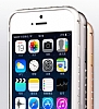 Totu Design iPhone 6 / 6S Dazzling Series Tal Bumper ereve Dark Silver Klf - Resim: 7
