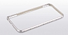 Totu Design iPhone 6 / 6S Dazzling Series Tal Bumper ereve Silver Klf - Resim: 10