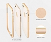 TotuDesign iPhone 6 / 6S Gold Metal Kenarl effaf Silikon Klf - Resim: 2