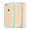 TotuDesign Bamboo iPhone 6 / 6S Metal Bumper ereve Gold Klf - Resim 2