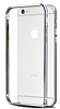 Totu Design iPhone 6 / 6S Mellow Series Gold izgili Bumper ereve Silver Klf - Resim 6