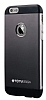 Totu Design Knight iPhone 6 / 6S Metal Siyah Klf - Resim 1