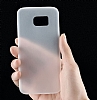 TotuDesign Samsung Galaxy S7 Edge Ultra nce effaf Beyaz Rubber Klf - Resim: 6