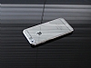 TotuDesign Simple iPhone 6 Plus / 6S Plus Dark Silver izgili Metalik Kenarl effaf Silikon Klf - Resim 2