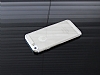 Totu Design Simple iPhone 6 / 6S Silver izgili Metalik Kenarl effaf Silikon Klf - Resim 2