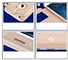 TotuDesign Touch iPhone 6 / 6S Manyetik Kapakl Pencereli Krem Deri Klf - Resim: 3