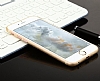 Totu Design Zero Series iPhone 6 / 6S Ultra nce Gold Rubber Klf - Resim: 1