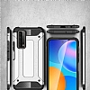 Tough Power Huawei P Smart 2021 Ultra Koruma Siyah Klf - Resim: 3