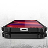 Tough Power iPhone 12 Pro Max 6.7 in Ultra Koruma Siyah Klf - Resim: 4