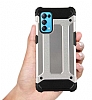 Tough Power Oppo Reno 5 Pro 5G Ultra Koruma Siyah Klf - Resim: 1
