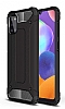 Tough Power Samsung Galaxy A31 Ultra Koruma Siyah Klf