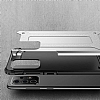 Tough Power Samsung Galaxy A72 / A72 5G Ultra Koruma Silver Klf - Resim: 6
