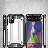 Tough Power Samsung Galaxy M51 Ultra Koruma Siyah Klf - Resim 6