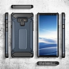 Tough Power Samsung Galaxy Note 9 Ultra Koruma Silver Klf - Resim 3