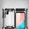 Tough Power Samsung Galaxy S20 FE Süper Koruma Silver Kılıf - Resim: 5