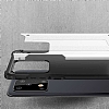 Tough Power Samsung Galaxy S20 Ultra Sper Koruma Silver Klf - Resim 7