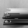 Tough Power Xiaomi Poco X3 Ultra Koruma Mavi Klf - Resim 1