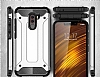 Tough Power Xiaomi Pocophone F1 Ultra Koruma Siyah Klf - Resim: 2