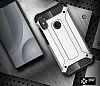 Tough Power Xiaomi Redmi Note 6 Pro Ultra Koruma Silver Klf - Resim: 1