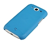 Trexta Samsung Galaxy S3 / S3 Neo Pure Mavi Sert Rubber Klf - Resim 3