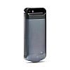 TTEC Caffeine Go iPhone SE / 5 / 5S Bataryal Dark Silver Klf - Resim 2