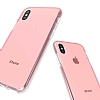 Ugly Rubber Ice Cube iPhone X / XS Pembe Silikon Klf - Resim: 2