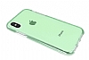 Ugly Rubber Ice Cube iPhone X / XS Yeil Silikon Klf - Resim: 1