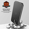 Ugly Rubber Vogue iPhone 12 / 12 Pro 6.1 in Siyah Silikon Klf - Resim 3