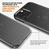 Ugly Rubber Vogue iPhone 12 / 12 Pro 6.1 in Siyah Silikon Klf - Resim: 2