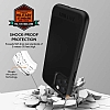 Ugly Rubber Umodel iPhone 12 / 12 Pro 6.1 in Siyah Silikon Klf - Resim: 4