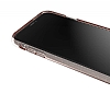 Ugly Rubber Vogue iPhone XR Simli effaf Siyah Silikon Klf - Resim: 3