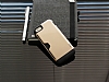 Umku iPhone SE / 5 / 5S Kartlkl Gold Sert Rubber Klf - Resim 6