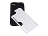 Umku iPhone SE / 5 / 5S Kartlkl Beyaz Sert Rubber Klf - Resim: 5