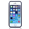Umku iPhone SE / 5 / 5S Kartlkl Beyaz Sert Rubber Klf - Resim: 2