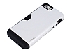 Umku iPhone SE / 5 / 5S Kartlkl Beyaz Sert Rubber Klf - Resim: 4