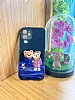 Dafoni Art iPhone 12 Pro 6.1 inç Under The Stars Teddy Bears Kılıf - Resim: 1