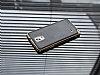 Uniico Samsung N9100 Galaxy Note 4 Metal Kenarl Siyah Deri Klf - Resim: 2