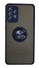 Union Ring Samsung Galaxy A72 / A72 5G Kamera Korumal Lacivert Klf